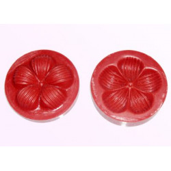Silicone Veiner Mold, Blossom shape, 45mm x 22mm