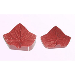 Silicone Veiner Mold, Ivy Leaf, 77mm x 55mm x 30mm