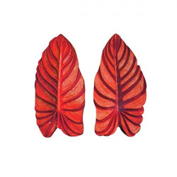 Silicone Veiner Mold, Taro Leaf, 200mm x 100mm