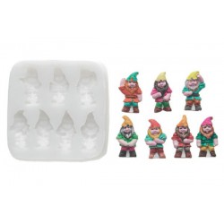 SEVEN DWARFS SILICONE MOULD