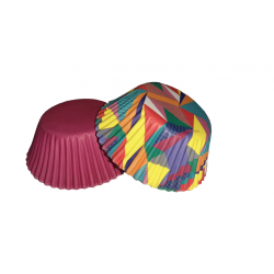 WILTON BAKING CUPS MAX TRIANGLE ALL OVER PK/75