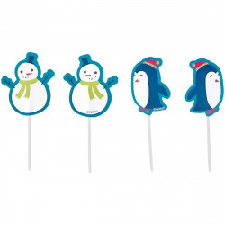 WILTON FUN PIX SNOWMAN & PENGUIN