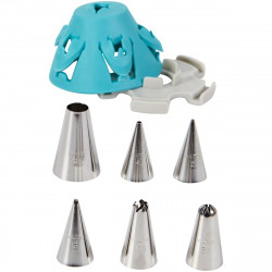 WILTON TIP DISHWASHER & STORAGE SET COOKIE