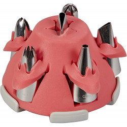 WILTON TIP DISHWASHER & STORAGE SET FLOWER